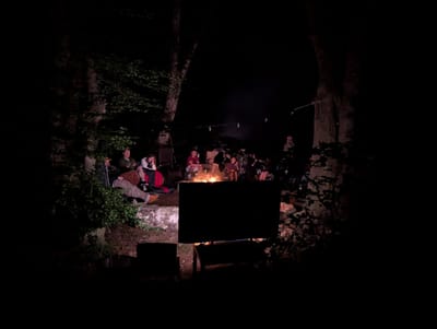 Footy campfire